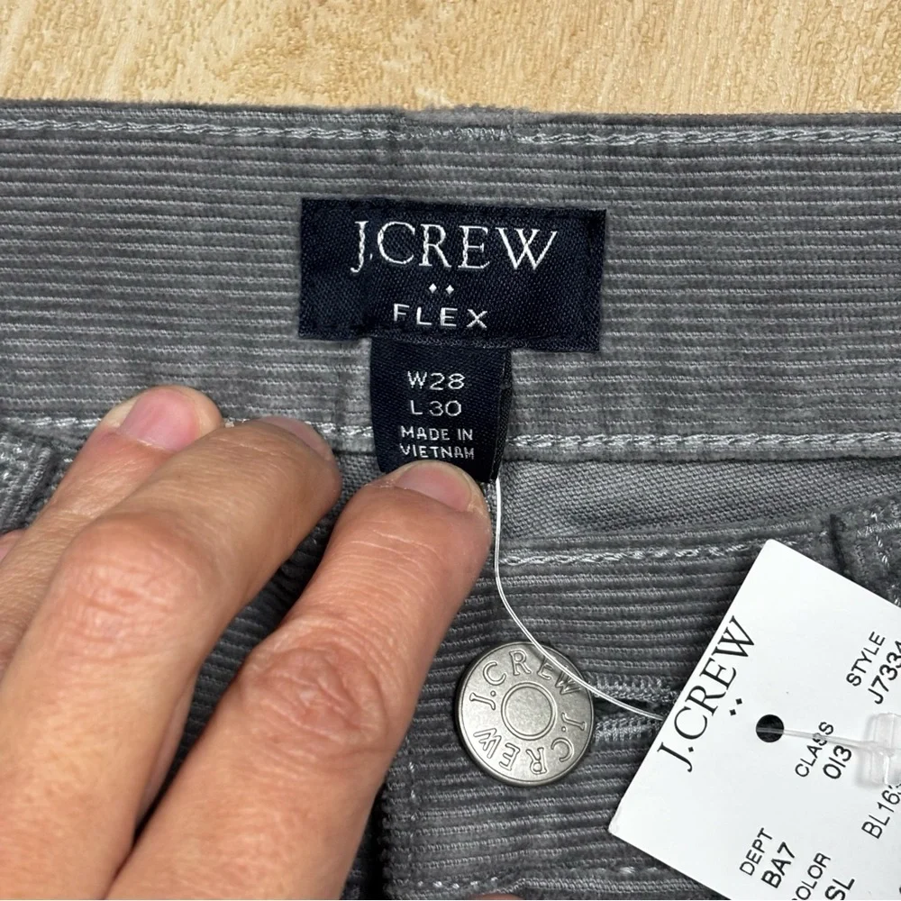 J. Crew Gray Corduroy Men's‎ Pants